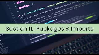 Introduction to Python Programming Section Eleven Packages Modules