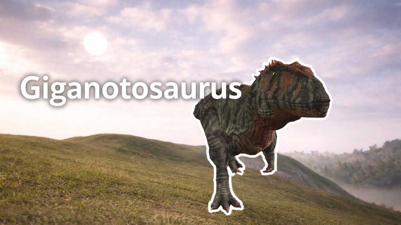 Gameplay Giganotosaurus The Cursed Isle 