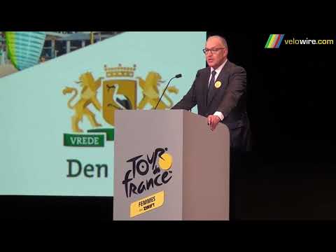 PrÃ©sentation Tour de France 2024 Femmes avec Zwift - discours d'Ahmed ABOUTALEB
