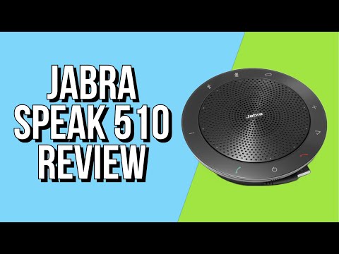 Jabra Speak 510 Wireless Bluetooth Speaker (Skype for Business) - REVIEW!