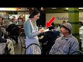 The waitress fed the homeless man, but she couldn’t have even imagined how it would end for her…