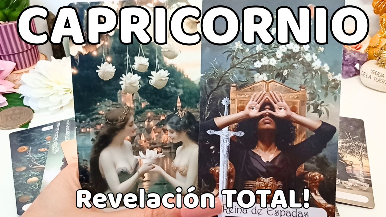 Capricornio NO TE ASUSTES! La sacudida de hoy es el milagro que pediste ayer: Todo encaja. Tarot Hoy