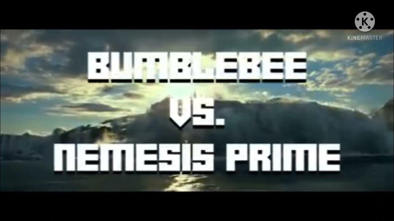 Bumblebee vs, Nemesis Prime fight WITH HealTHBars ( Hd ) Transformers