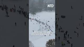 A Once-In-Generation Winter Storm Is Delighting Those Seeing Snow For The First Time @ntdtv