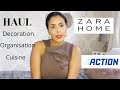 HAUL **DECORATION** ORGANISTAION**CUISINE ||ACTION||ZARA HOME