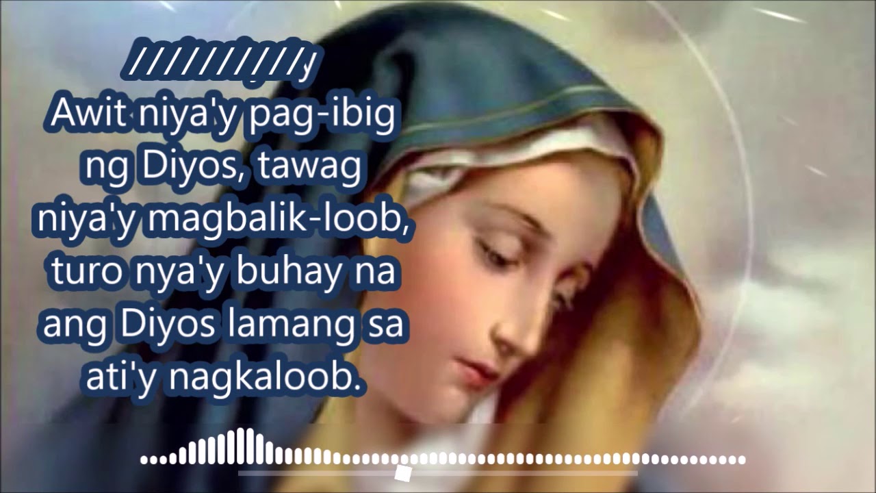 Awit sa Ina ng Santo Rosaryo - karaoke Lito Magnaye - YouTube