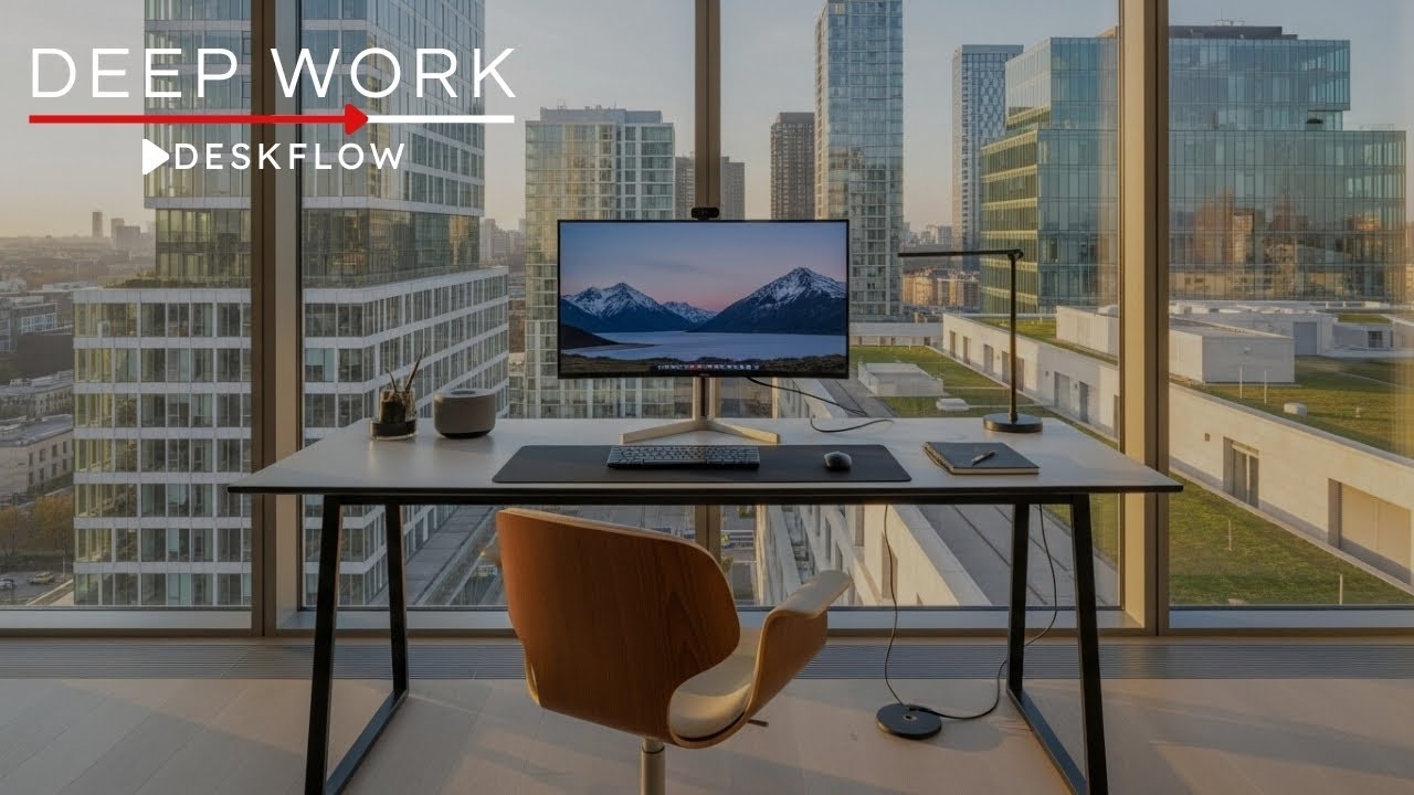Music to Cut Distractions | Deep Work Session | Deskflow - YouTube