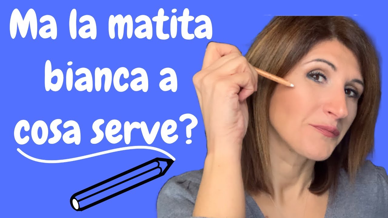 ✏️✏️✏️ MATITA OCCHI BIANCA A COSA SERVE E COME USARLA 🏳️🏳️🏳️ 