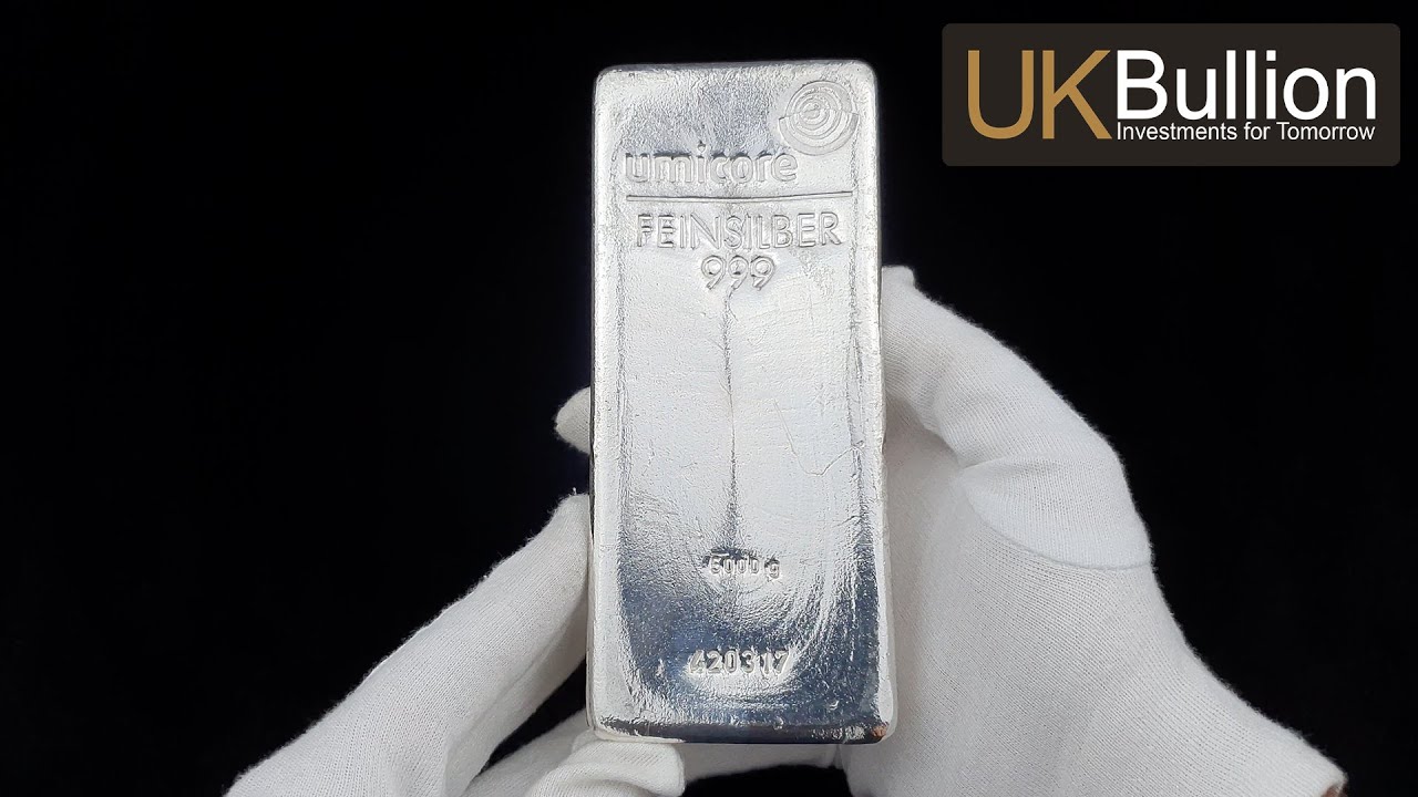 5kg Umicore Silver Bar I Buy Now