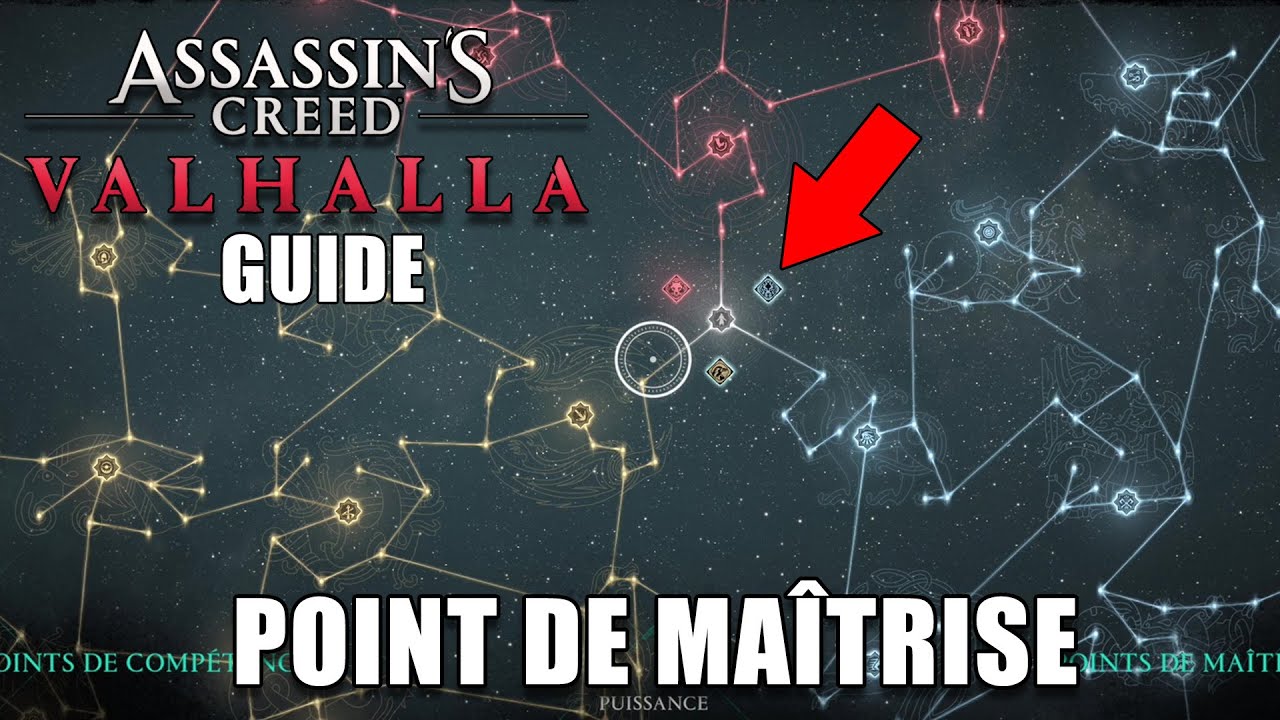 ASSASSIN'S CREED VALHALLA : COMMENT DEPENSSEZ UN POINT DE MAÎTRISE