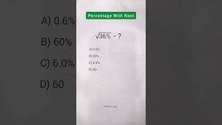 Solution Of Percentage in root #maths #shortsfeed #shorts #percentage #ytshorts