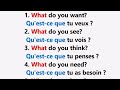 Questions et rponses en anglais pour bien amliorer votre anglais  easy sentences to learn french