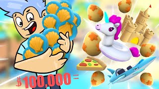 What can I buy with 100k Beach Coins?! RoPets Beach Party Update in Roblox screenshot 1