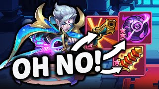 So much progress LOST. Don't do this in IDLE HEROES!
