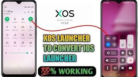how to change xos default launcher to iOS and other launcher| change Infinix xos launcher|