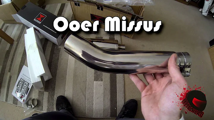 2013 CBR 600 F Black Widow Exhaust Silencer Unboxing