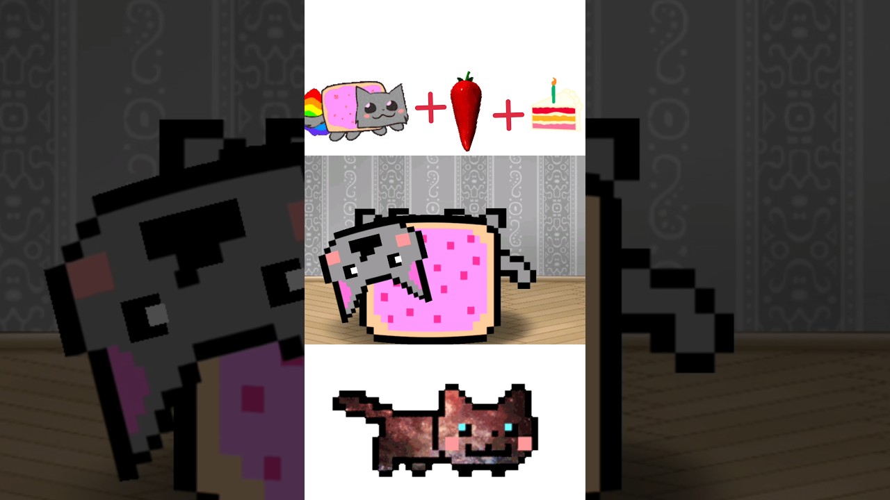 Nyan Cat + Hot Chilli + Cake