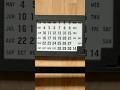 Daily Calendar Puzzle Solution — Thursday the 21st of May