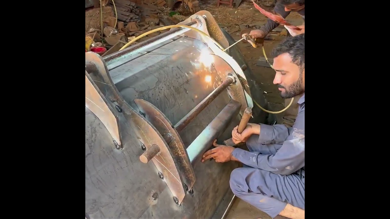 Excavator Bucket Manufacturing – Insane Steel Fabrication From Scratch