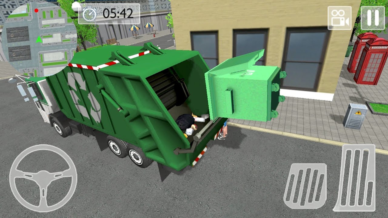 Garbage Truck Simulator PRO 2017 (by TrimcoGames) Android Gameplay [HD]