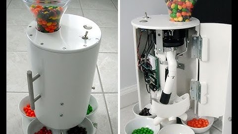 M&M sorting machine