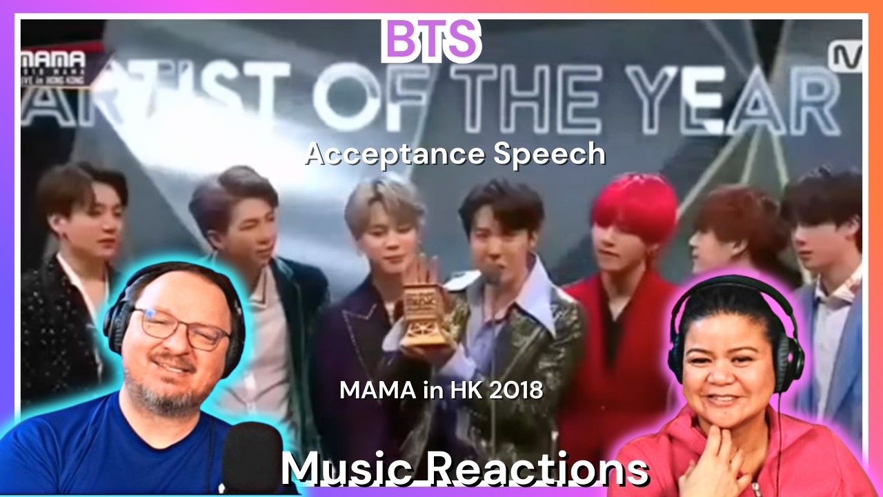 BTS (Речь BTS на церемонии вручения премии MAMA HK 2018) | Реакция