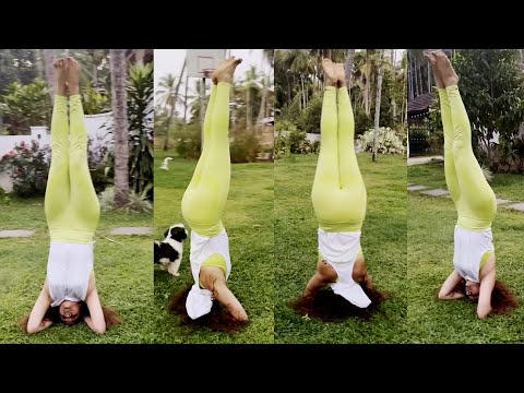 Watch : Keerthy Suresh Morning Workout at Home | Keerthy Suresh Yoga Video | Keerthy Suresh Yoga Workouts - YOUTUBE