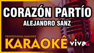 Video thumbnail of "KARAOKÊ - Corazón Partío - Alejandro Sanz - (atualizado) 🎤"