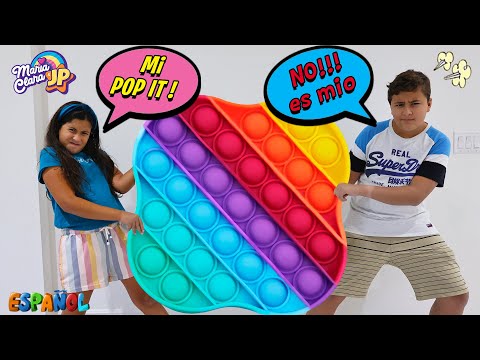 MARIA CLARA Y JP QUIEREN LO MISMO POP IT - POP IT CHALLENGE