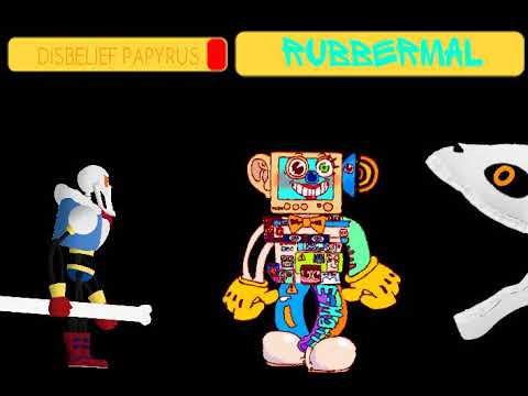 DISBELIEF PAPYRUS VS RUBBERMAL DC2