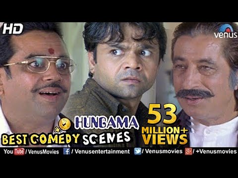 Best Comedy Scenes | Paresh Rawal, Rajpal, Shakti Kapoor | Bollywood Comedy Movies | Hungama Scenes