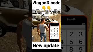 wagonr cheat code Indian bike driving 3D new update code 2222 #shorts