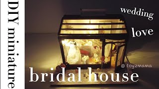 DIY Miniature Dollhouse - Mini Bridal House; Relaxing Crafts Video