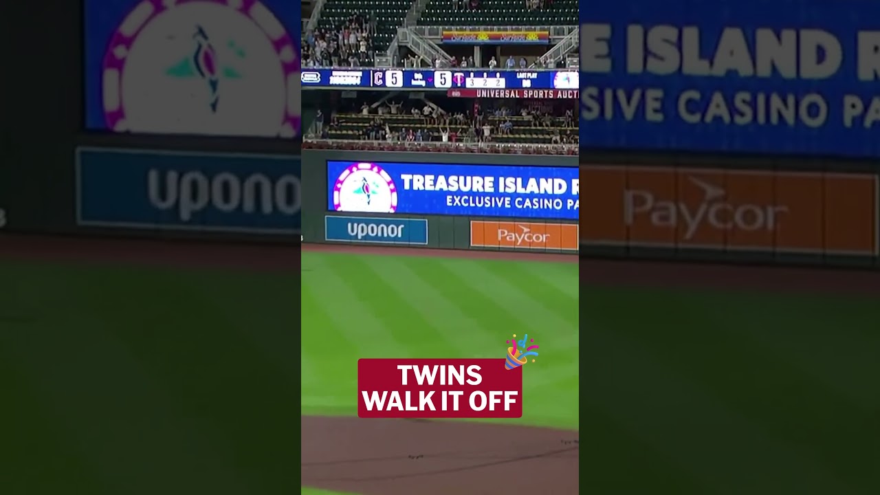 Alan Roden walks it off for the Twins in his season debut! 👏