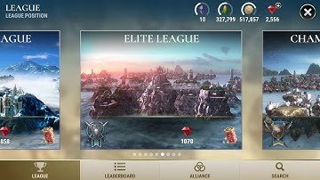 Dawn Of Titans PvP in Elite League 36k vs 314k bad castle defence "exploit"