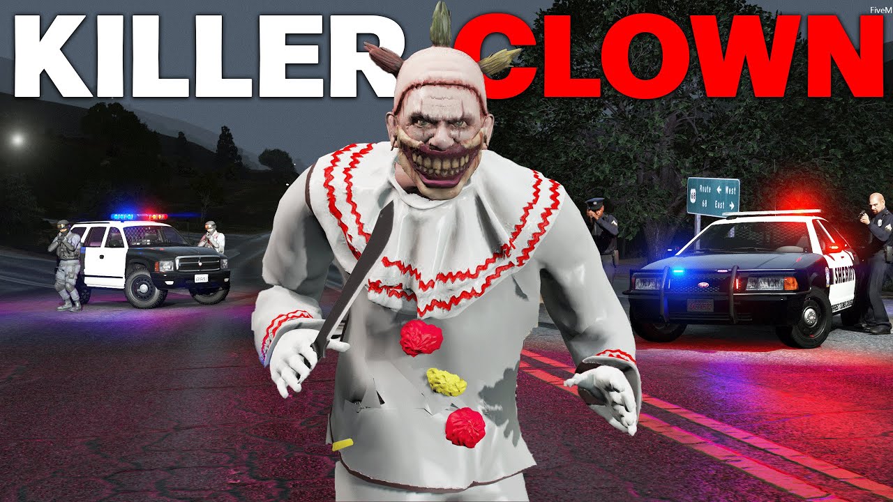 I AM TWISTY THE CLOWN! | GTA 5 RP - YouTube