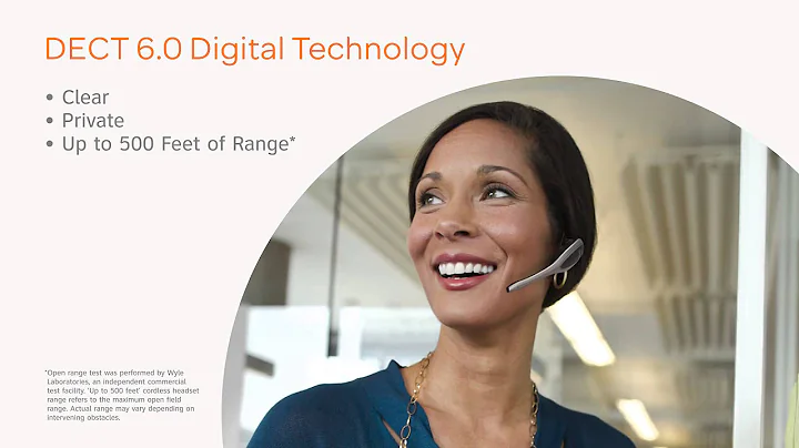 AT&T TL7910 / TL7912 Cordless Headsets for Office