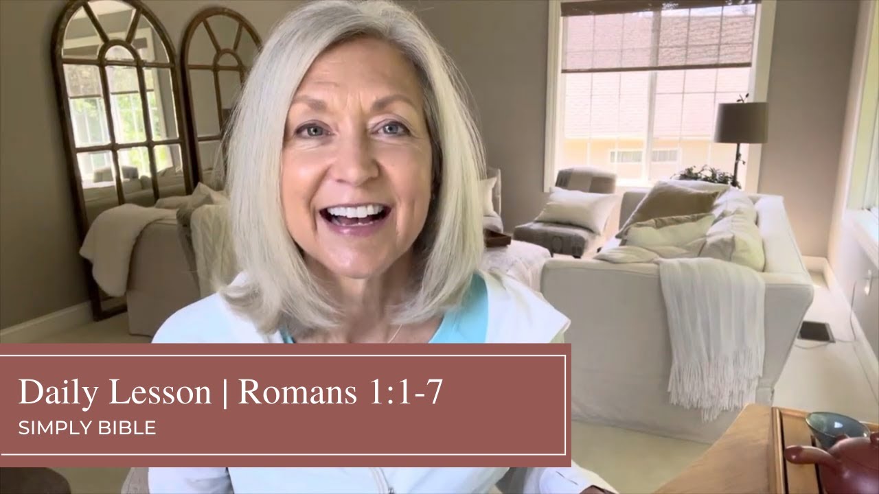 Daily Lesson Romans 1 1 7 YouTube daily-lesson-romans-1-1-7-youtube
