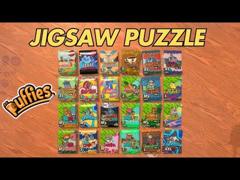 puffies. Gameplay Walkthrough A Classic jigsaw puzzle Apple Arcade iOS - YouTube