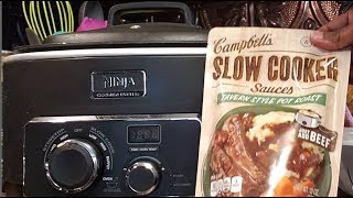 Slow Cooker Pot Roast and Gravy with Campbell’s