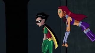 Robin y Raven se besan y Starfire se pone celosa (parte 2)