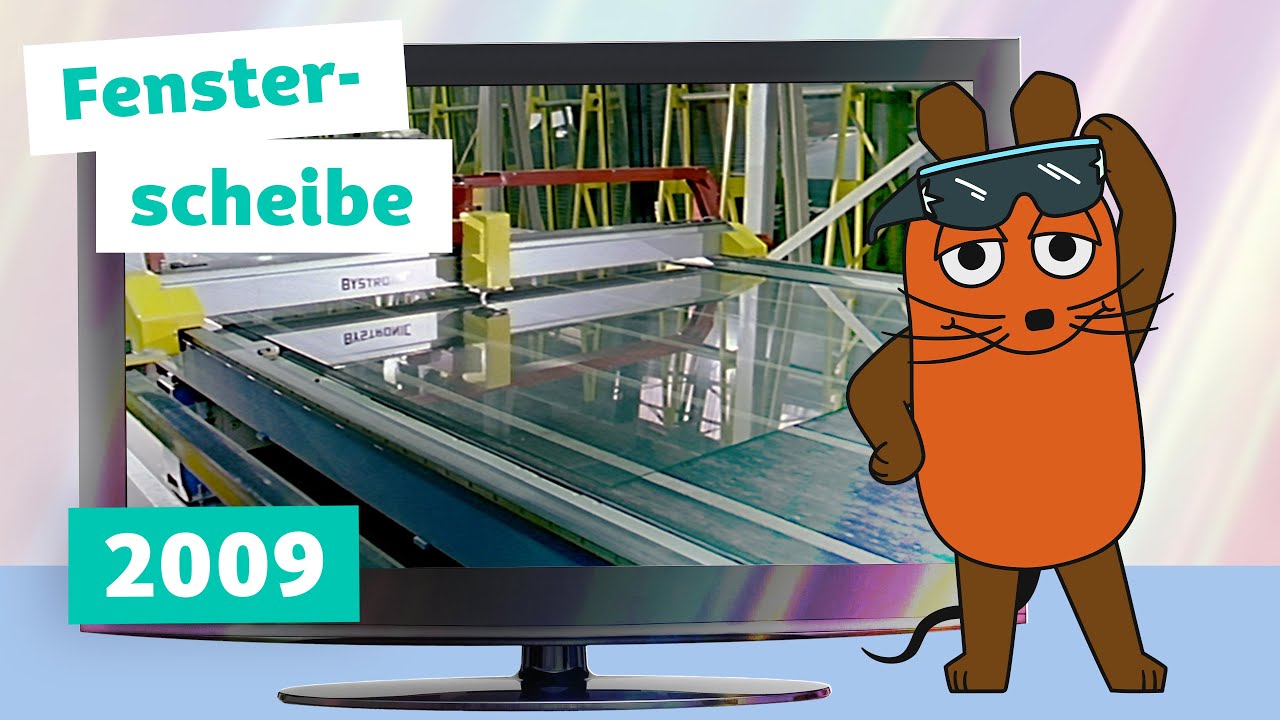 Wie wird eine Fensterscheibe hergestellt? | Die Maus | WDR