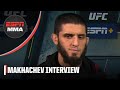 Islam Makhachev&#39;s pre-fight interview before facing Alexander Volkanovski at #UFC294 | ESPN MMA