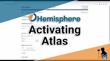 Hemsiphere How To: Activating Atlas | Bench Mark