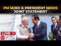 India-Cyprus Bilateral Talks | PM Modi and President Nikos Christodoulides Address Media | LIVE