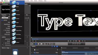 Motion 5.2: New Features Explored - 2. 3D Text Controls