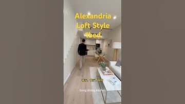 Alexandria 1bed loft style apartment #loft #alexandria #innercity #apartmentliving #firsthomebuyer