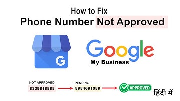 Google My Business Profile Phone Number Not Approved | Reject | Not Visible | Google My Business