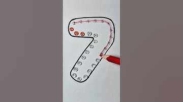 Vẽ trò chơi nối số trong giọt nước #drawing #line #maths #iqtest #shorts