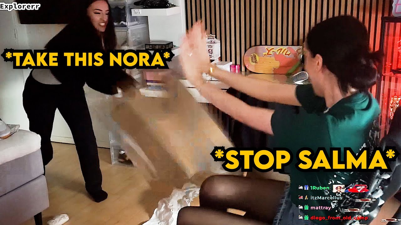 Nora & Salma Get Into a Huge Fight!!